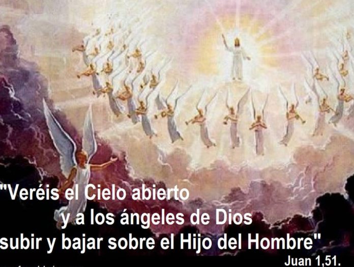 angeles de dios en el cielo