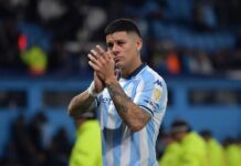 Marcos Rojo se desgarró