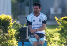 La imagen de Lionel Messi en el entrenamiento de la Selección argentina que entristeció a los fanáticos