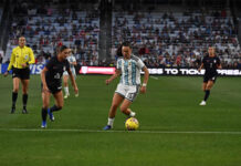 La selección argentina femenina cayó 2-0 ante Estados Unidos