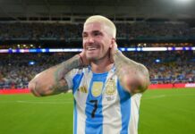 De Paul y Panichelli se lesionaron y son bajas en la Selección