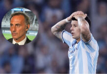 La fulminante frase de Diego Latorre a Marcos Rojo luego de su expulsión ante River