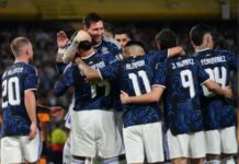 Argentina cayó en el ranking de la FIFA