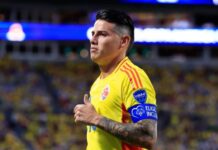 A raíz de una deshidratación internaron a James Rodríguez