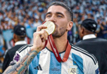“Con la misma ilusión”, el mensaje de Rodrigo De Paul