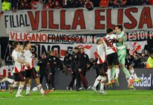 River terminó con varios jugadores tocados