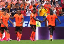 Países Bajos venció a Túnez por 3-1