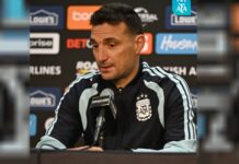Scaloni señaló que no definió al reemplazane de Balerdi