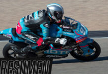 La fuerte caída del argentino Valentín Perrone en el Moto3 en Alemania: “Quedó en el suelo”