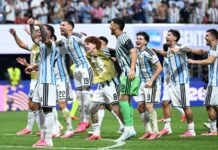 Argentina se entrena en Kansas City con la mente puesta en Suiza