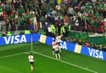 Inglaterra le ganó a México y se metió en cuartos de final
