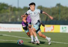 Scaloni empieza a dar forma al once de Argentina para jugar ante Suiza