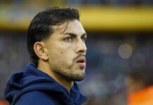Paredes confirmó su lesión