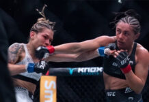 La argentina Sofía Montenegro sufrió una dura derrota por sumisión ante la francesa en su debut en la UFC