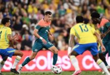 Agónico empate de Brasil ante Australia
