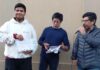 Estudiante y docente de la Industrial recibieron una distinción