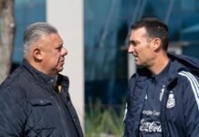 El mensaje de la Selección argentina y del “Chiqui” Tapia a Scaloni