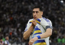 Miguel Merentiel fue reservado por Uruguay y podría perderse la semifinal de Boca con Banfield