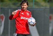 Ponzio define el equipo para enfrentar a Boca Juniors